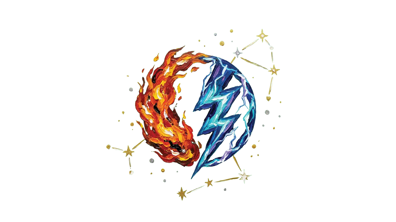 Arkanik s magickou knihou a svitky v laboratoři plné alchymistických přísad